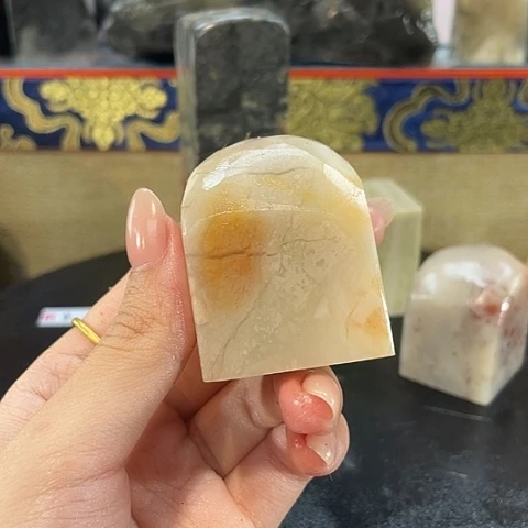寿山石印石李*白寿山石印石