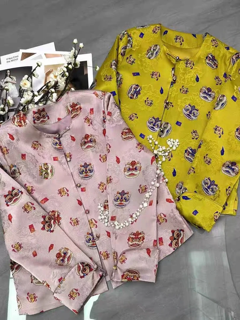 南油朱朱唐装二色外套424