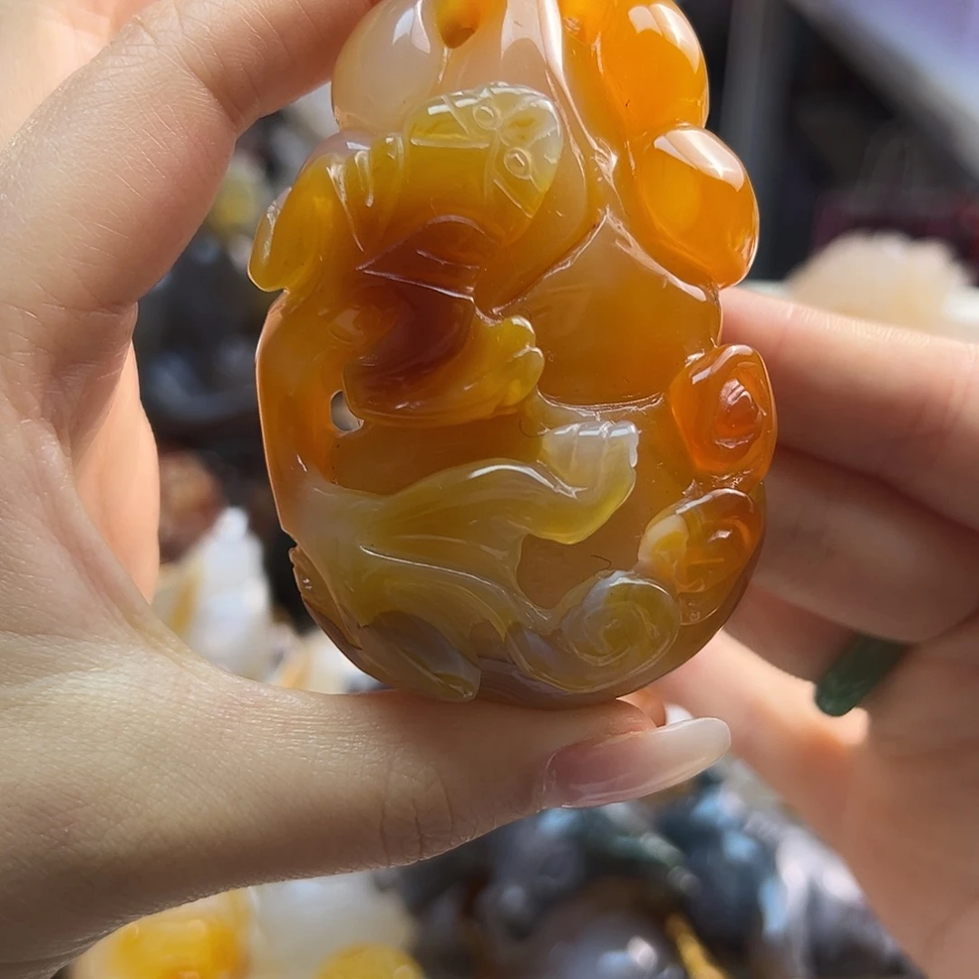 玛瑙/玉髓未镶嵌颈饰
