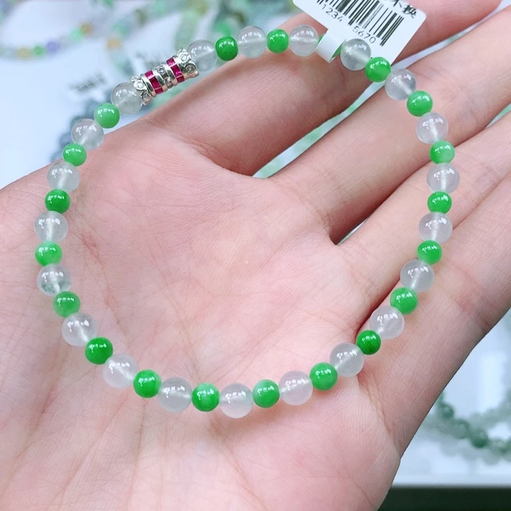未镶嵌手链翡翠翡翠