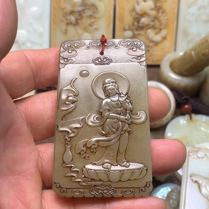 和田玉挂件未镶嵌闲**鹤