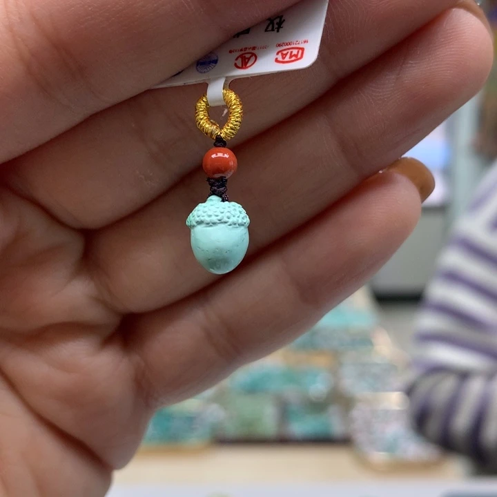 绿松石未镶嵌配饰