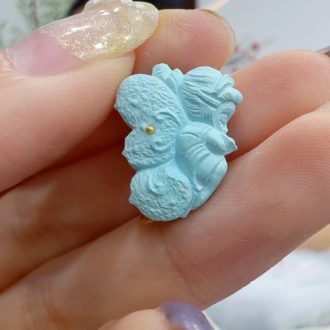 绿松石未镶嵌珠宝奇石