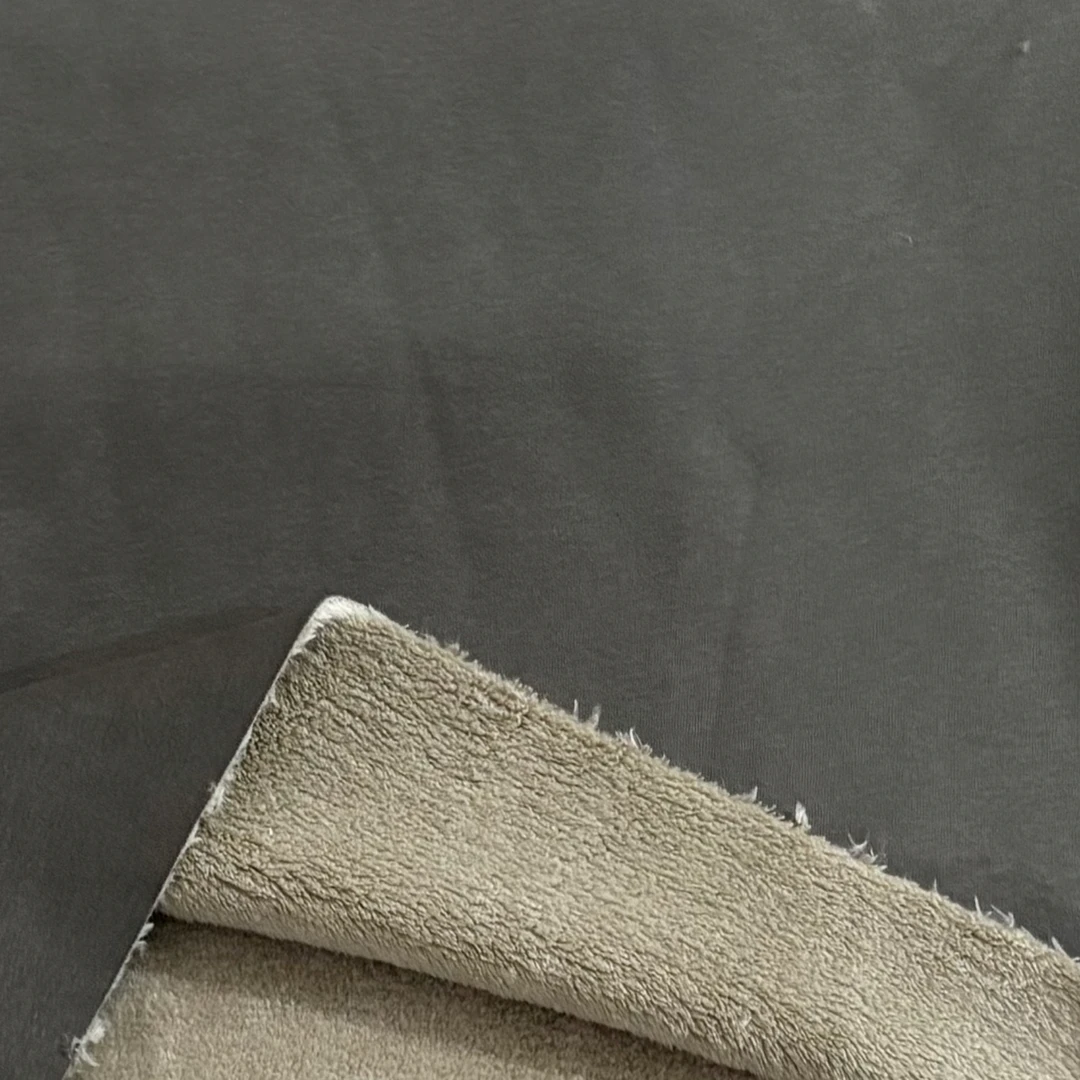 棉面加厚羊驼绒面料（D3）