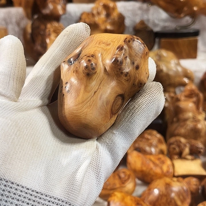 柏木太行崖柏瘤花把件