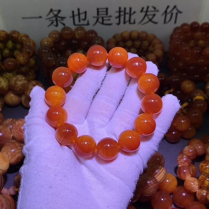松木（琥珀木）手串/手链1.6 包浆高货