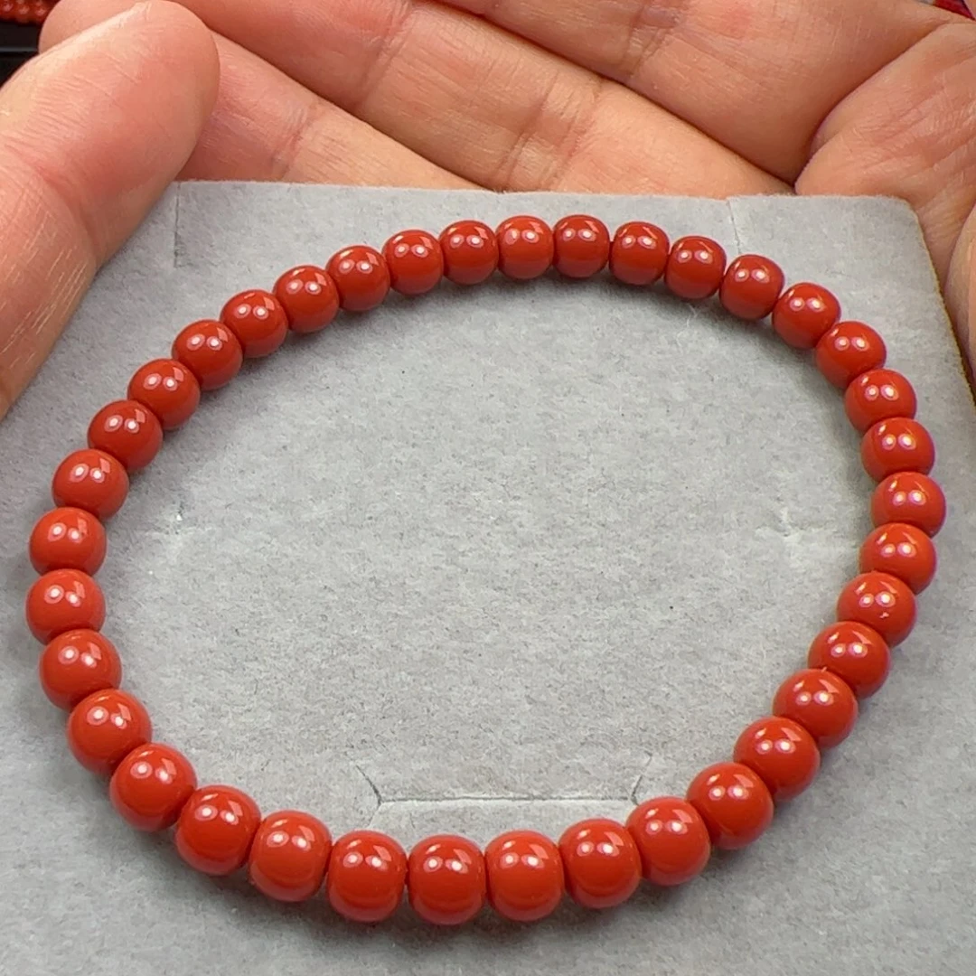 南红玛瑙珠子未镶嵌