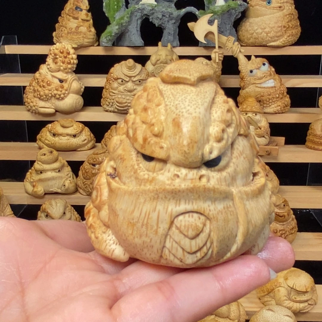 香榧木竹根雕作品欣赏