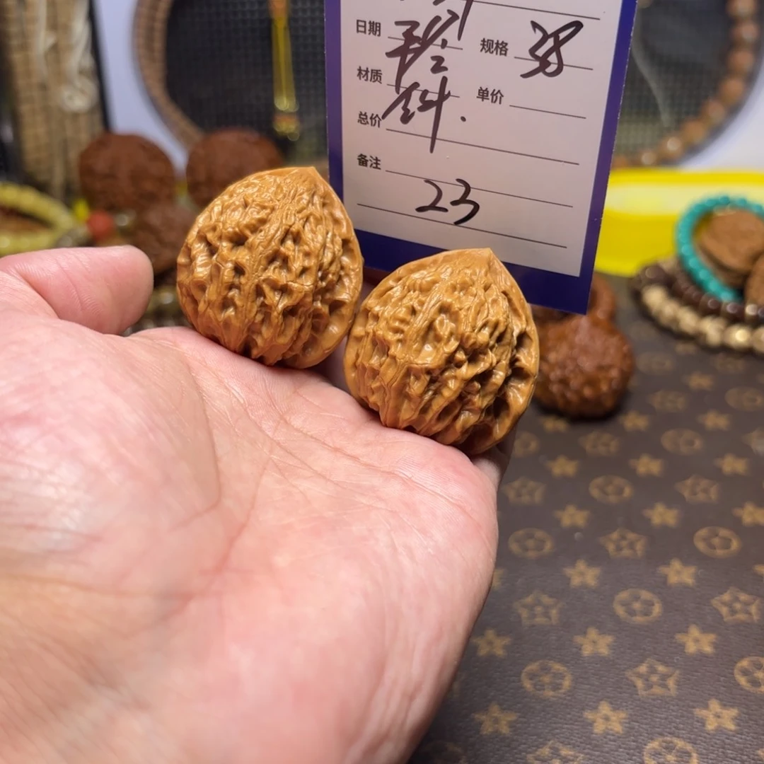 文玩核桃把件平谷金牛23天花板