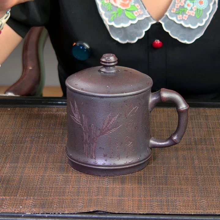 茶杯紫砂高货放漏