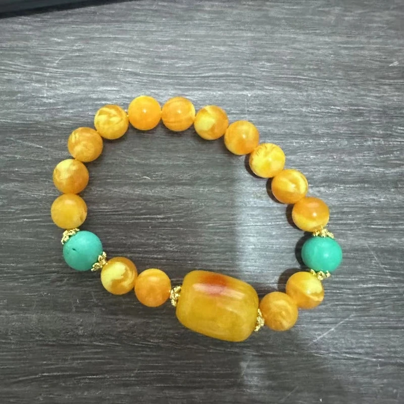 时尚百搭蜜蜡手串S366