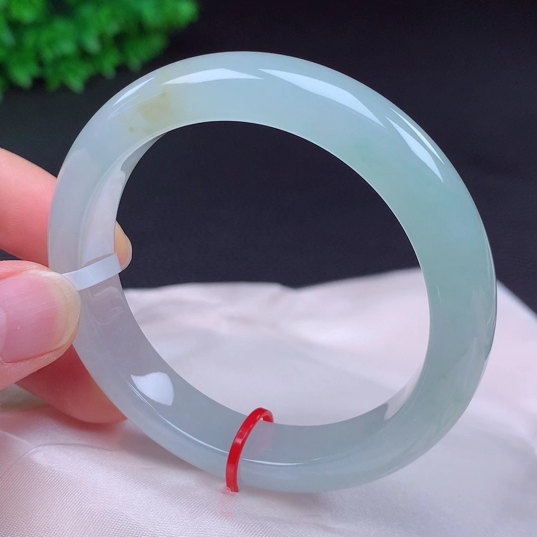 翡翠未镶嵌手镯52圈681501