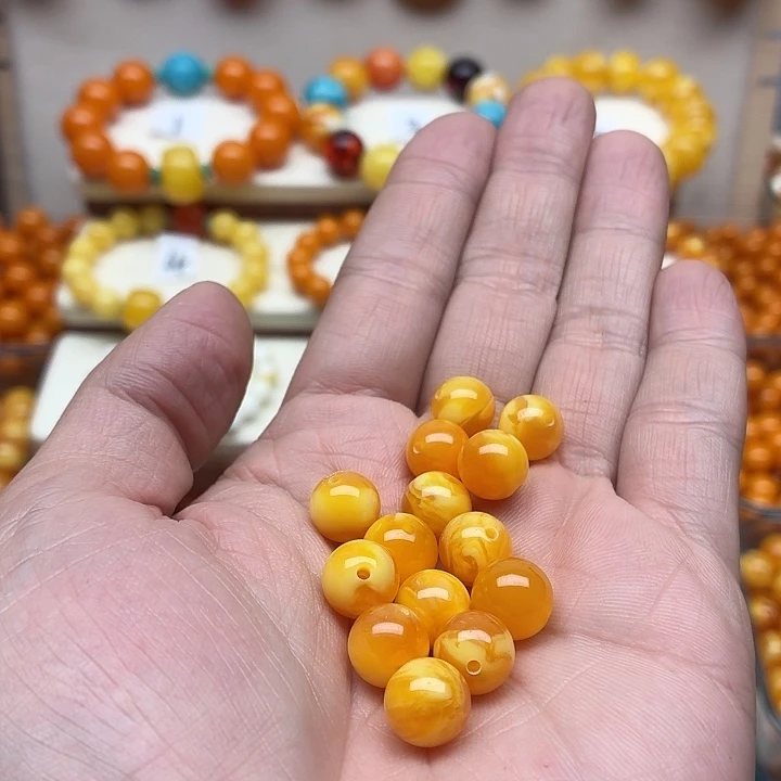 涂***对非金属精品老蜡色10颗单珠