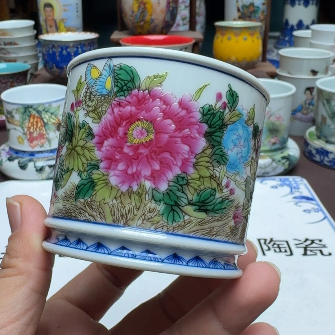 景德镇手工手绘展示