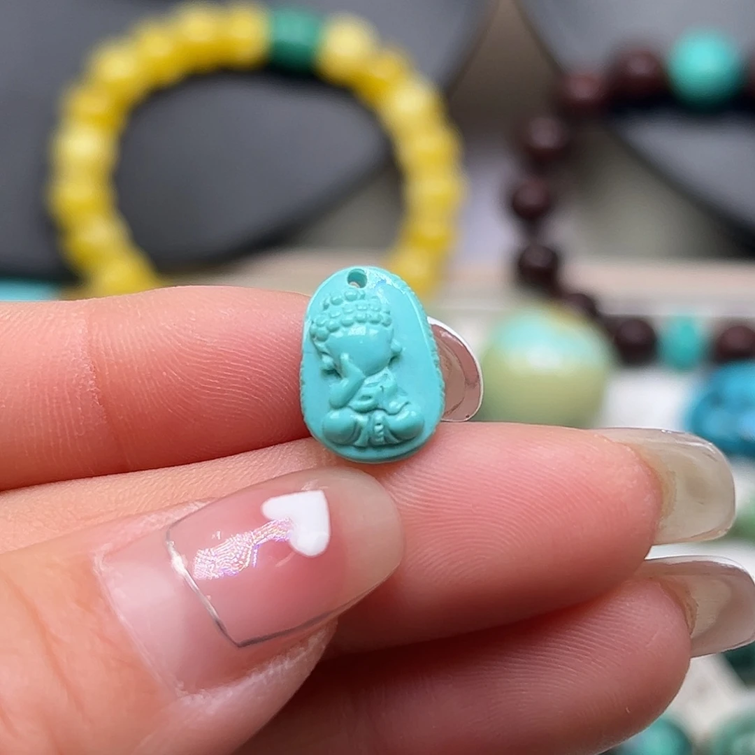 绿松石珠宝奇石未镶嵌