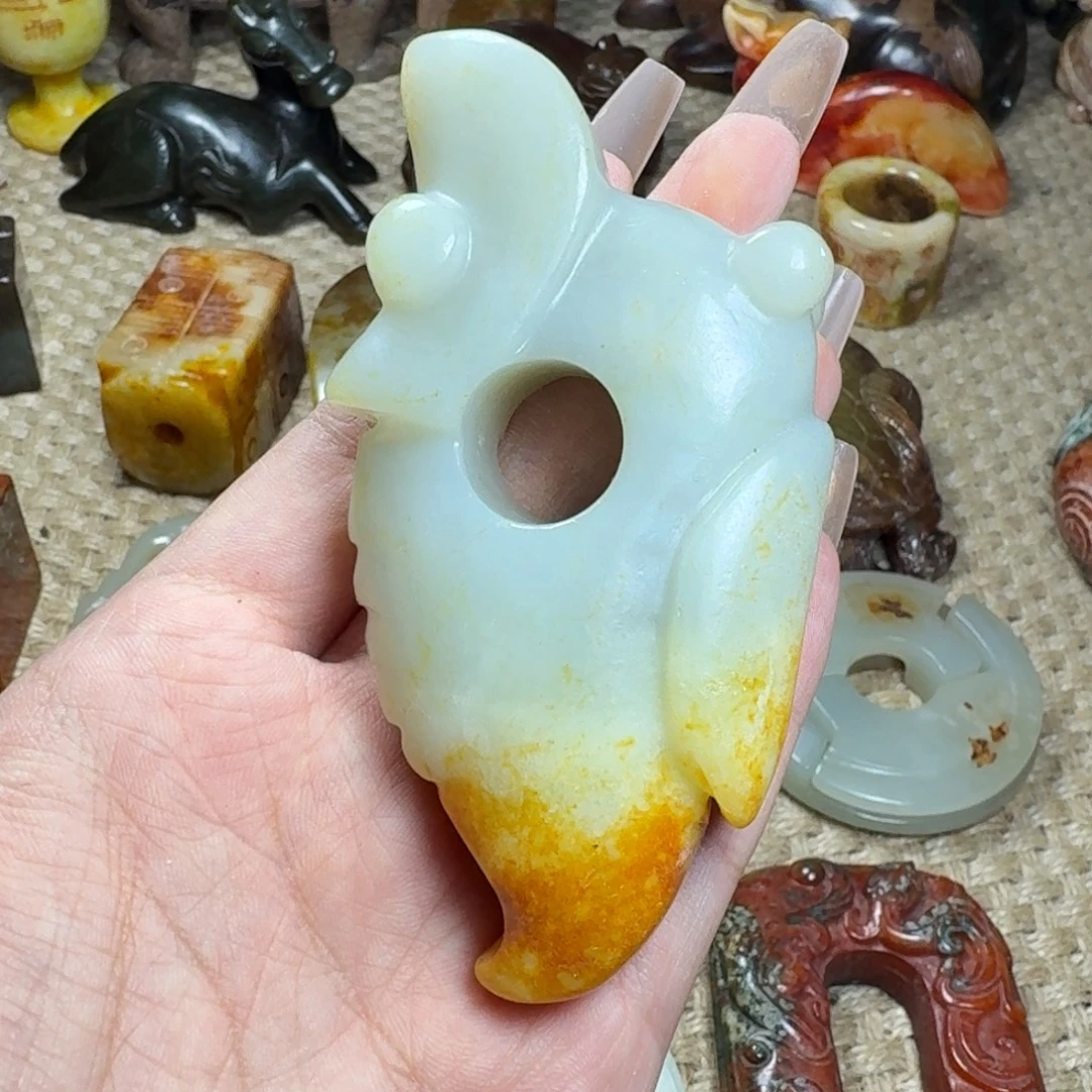 吊坠白玉菩提挂件