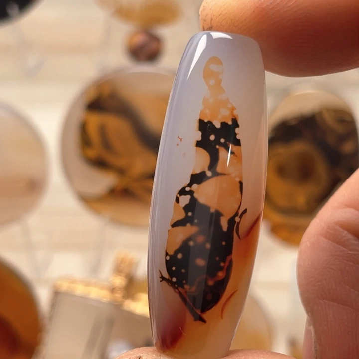 未镶嵌吊坠(不含链)玛瑙/玉髓