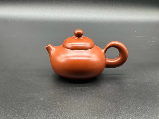 原创设计容天壶，民间绝技朱红砂，纯原矿大红袍，丁氏苹果肌，全手工