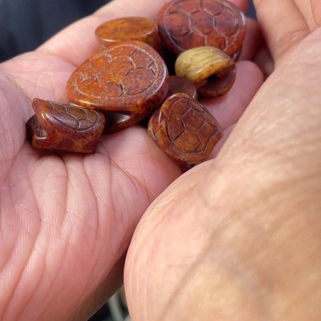 冰***水和田玉未镶嵌颈饰