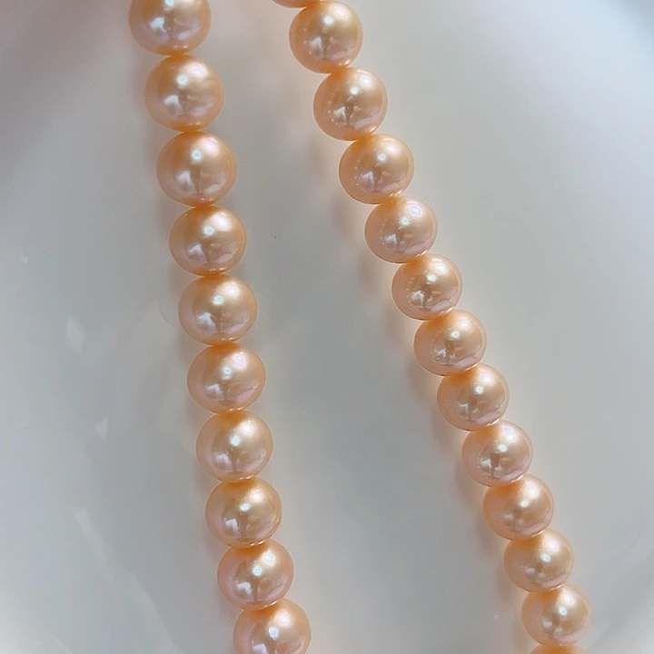 未镶嵌9.8-11.8中国红淡水珍珠