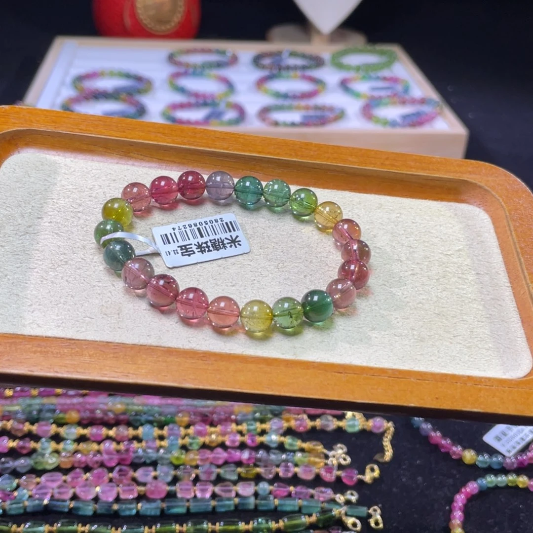 未镶嵌碧玺手链A22碧玺手链