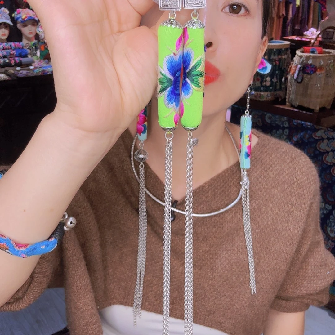 织绣路路通重工耳环限量11