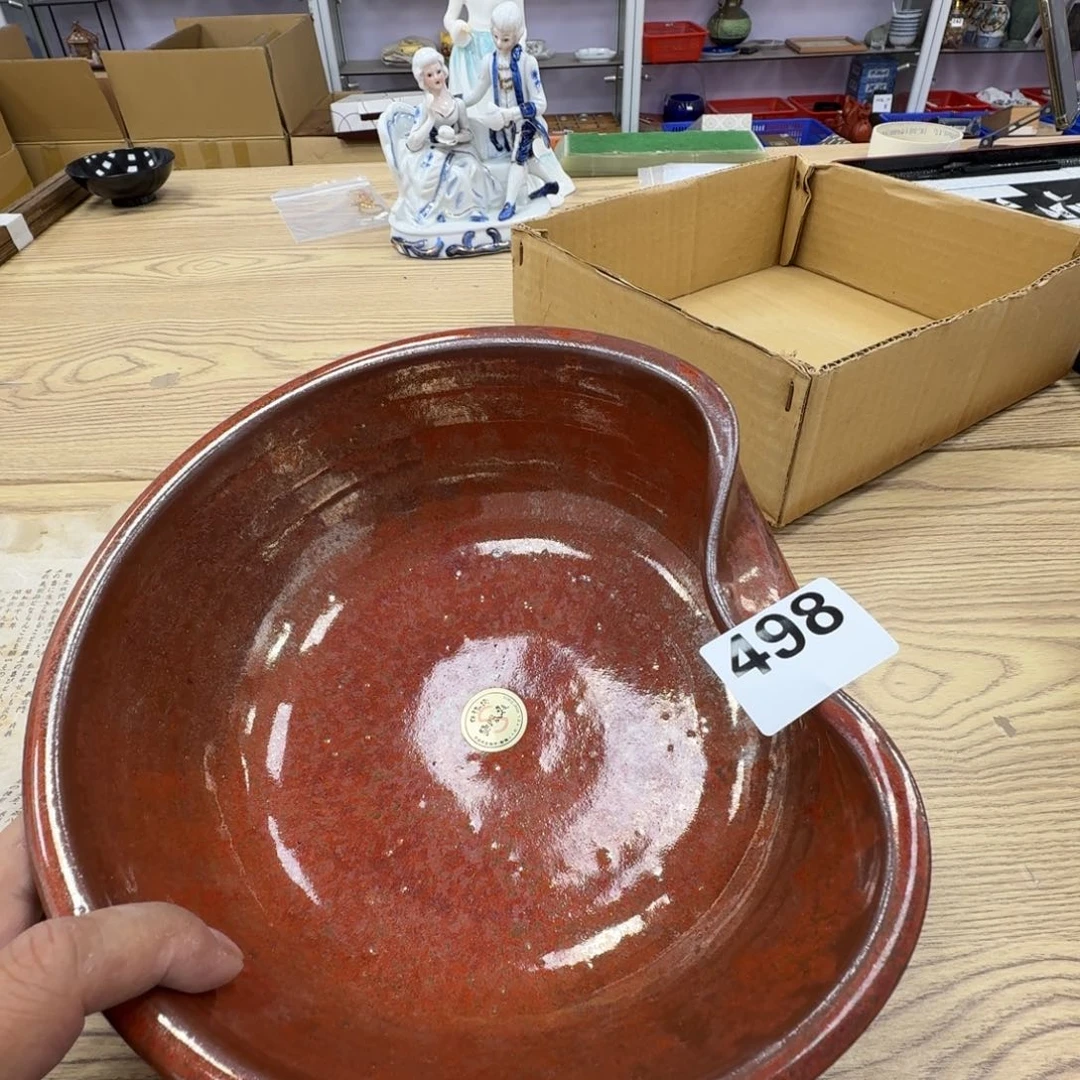瓷片工艺品摆件瓷器摆件正能量
