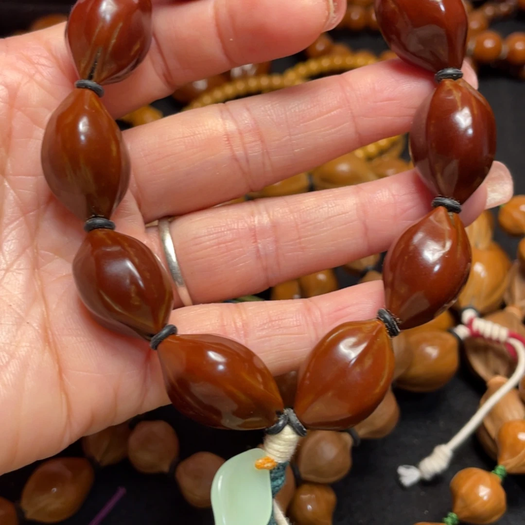 南*原生态梅林铁盒包装手串1.6。