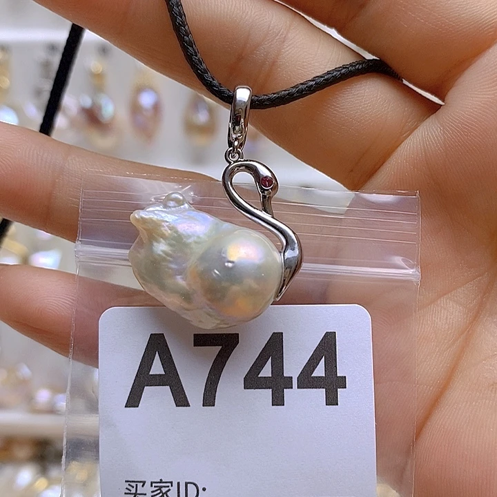 淡水珍珠未镶嵌颈饰744