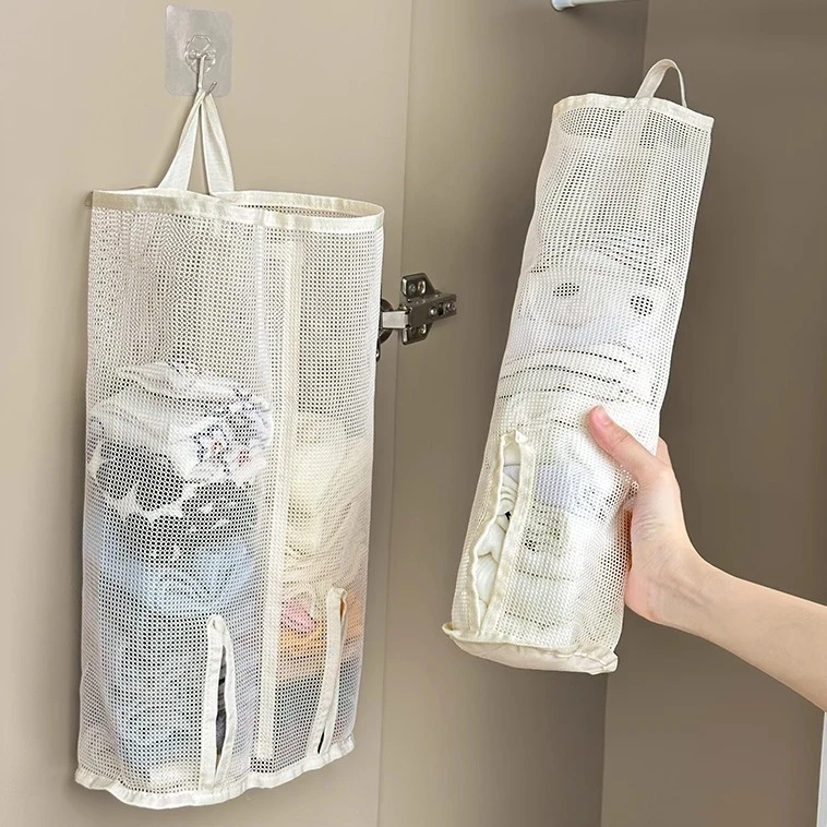 衣柜门后袜子收纳袋置物挂袋悬挂宿舍家用衣柜内衣内裤壁挂网兜子
