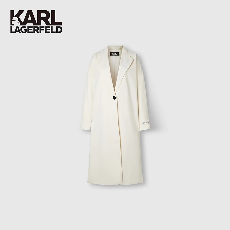 【诗语专属】KARLLAGERFELD秋冬新款大衣老佛爷22UW1504