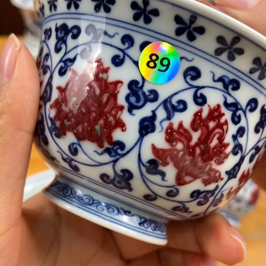 手绘现代茶具非古董静*