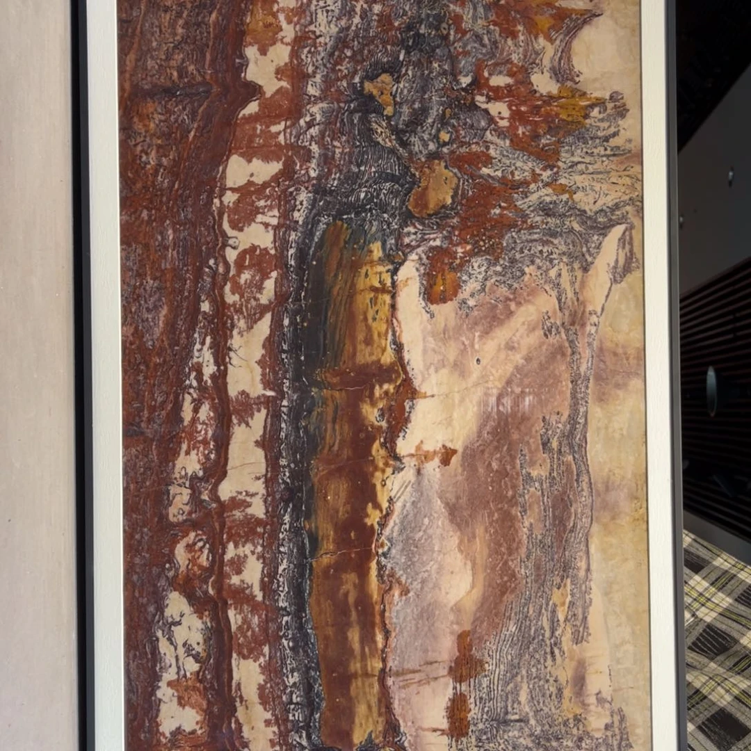 彩石77/46 三峡清江画面石