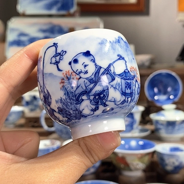 杯景德镇手工手绘陶瓷,高亮兴老师作品