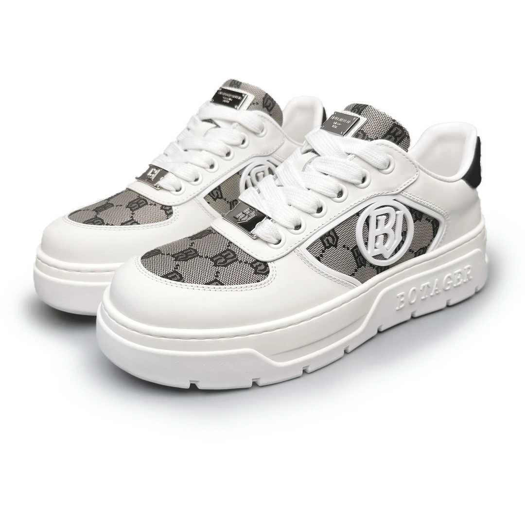 BIEUBRAYR【白咖色】2025春夏新品舒适户外休闲透气运动轻便板鞋