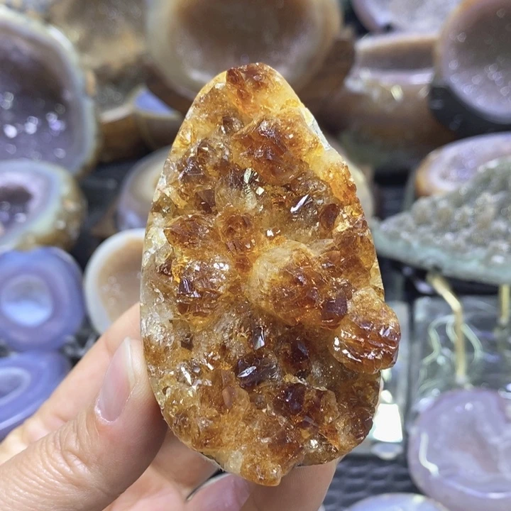 未镶嵌珠宝半成品水晶精抛龙蛋