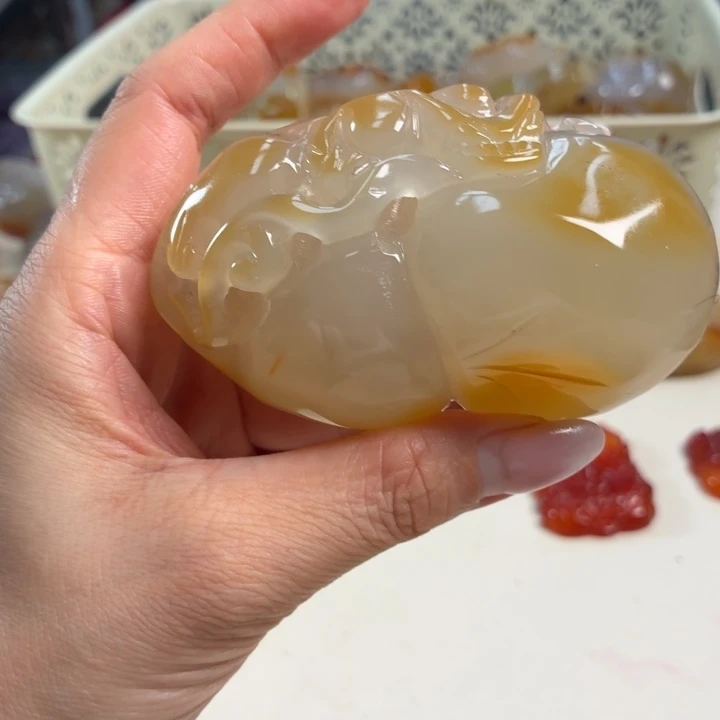 未镶嵌吊坠(不含链)玛瑙/玉髓