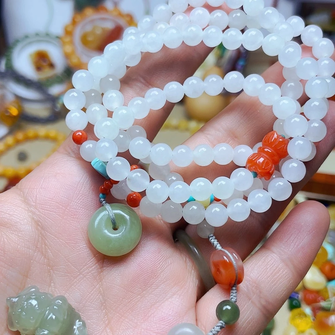 和田玉挂件未镶嵌刹**华拍五单