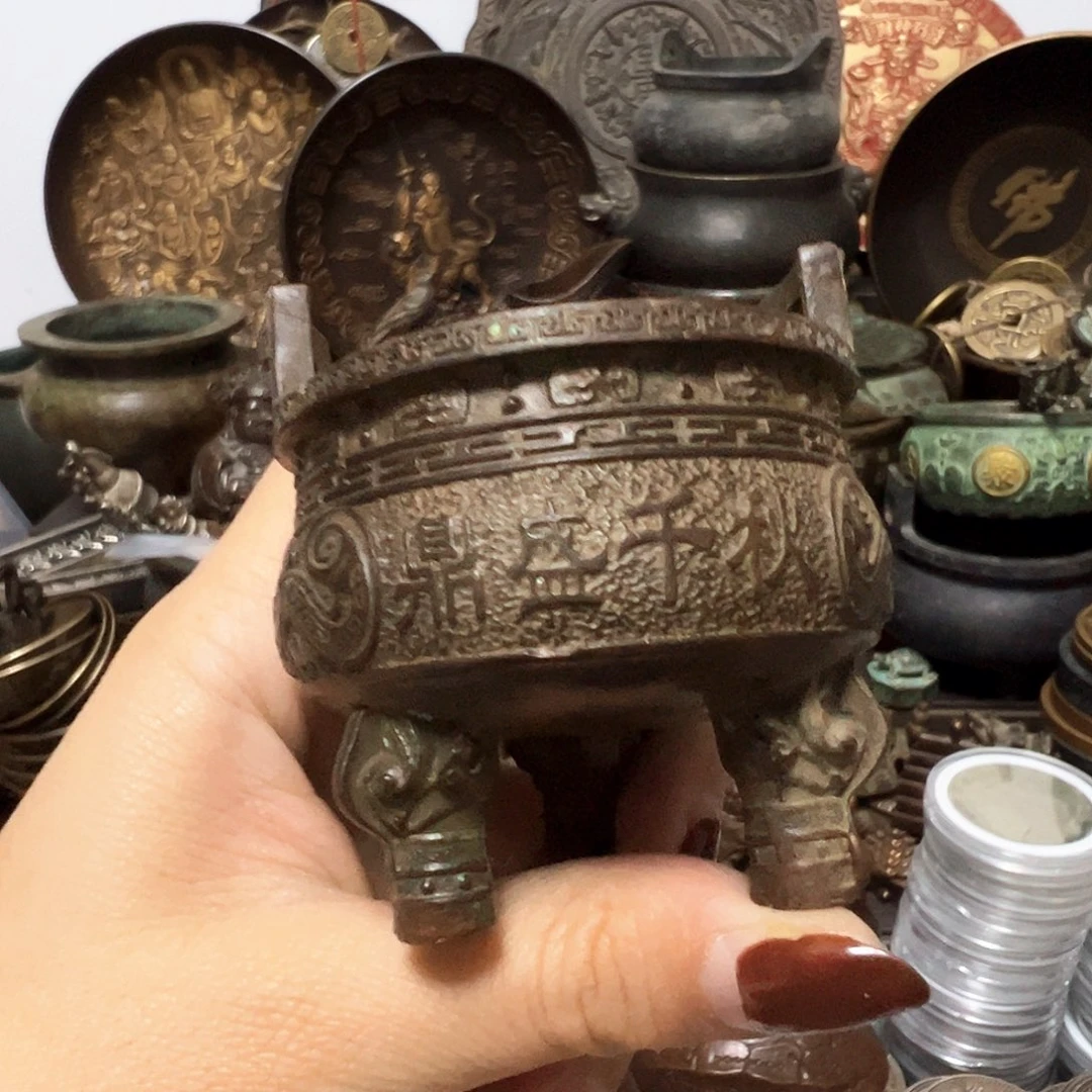 金属复古风格摆件