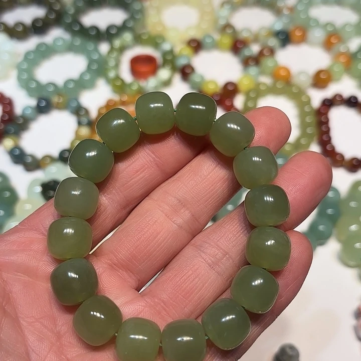 蛇纹石玉未镶嵌手串