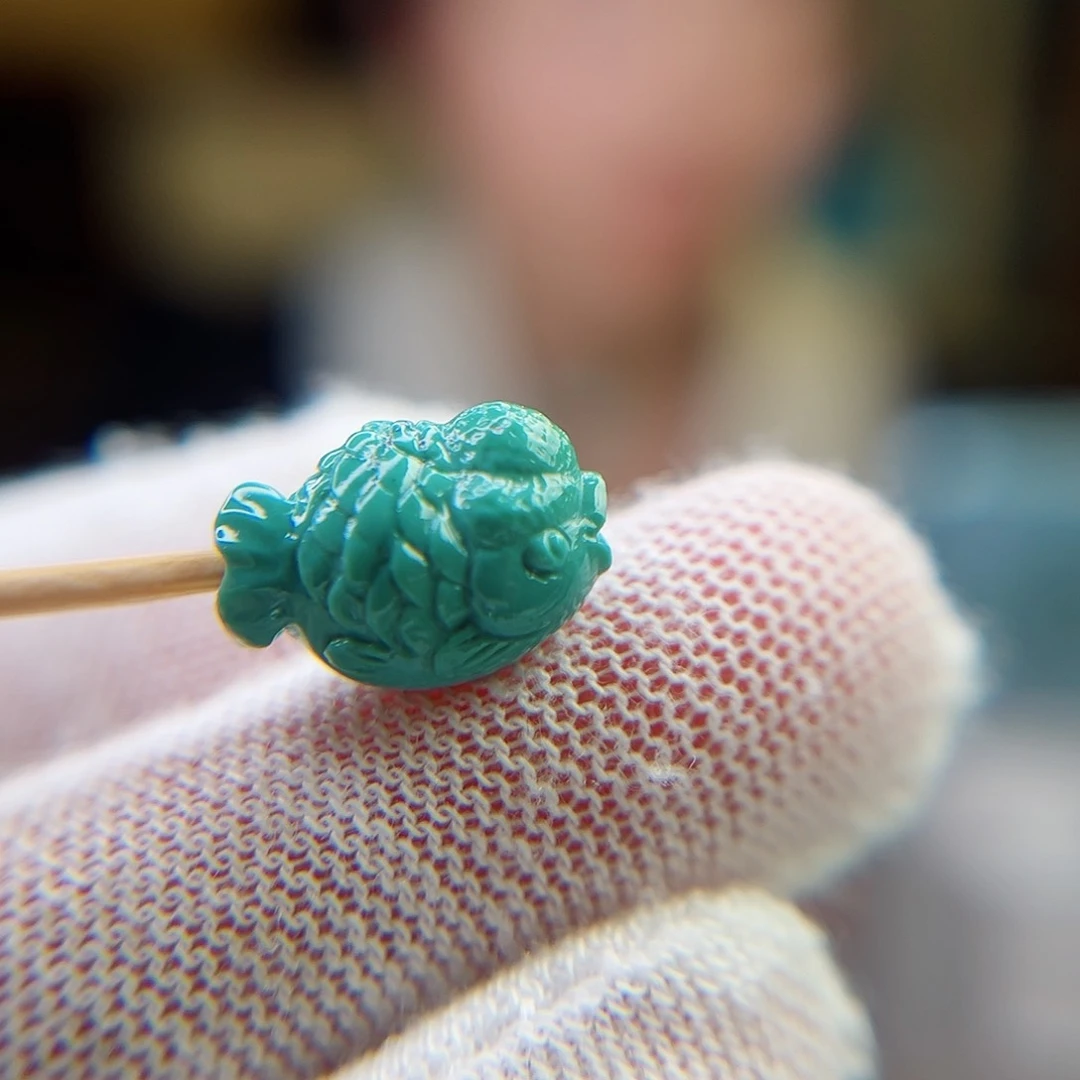 未镶嵌绿松石珠宝奇石