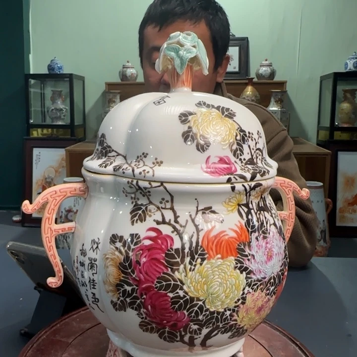 摆件陶景德镇陶瓷陶瓷摆件