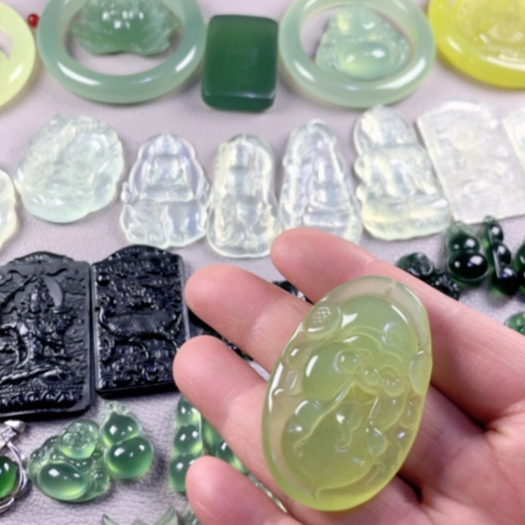 【闪购商品】蛇纹石玉岫玉未镶嵌