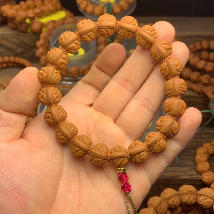 【闪购商品】桃核吊坠晚**里14野生金禅