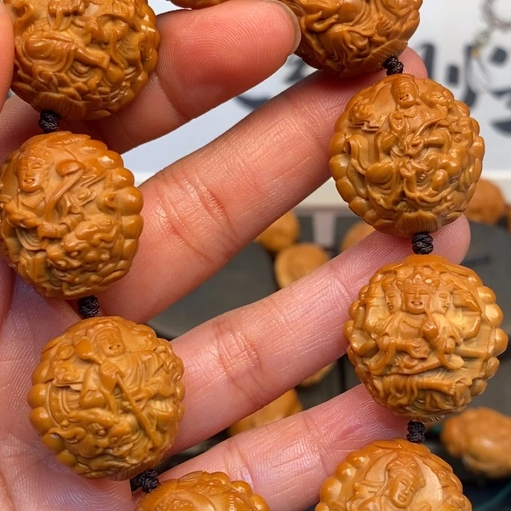 橄榄核手串/手链橄榄核雕万佛