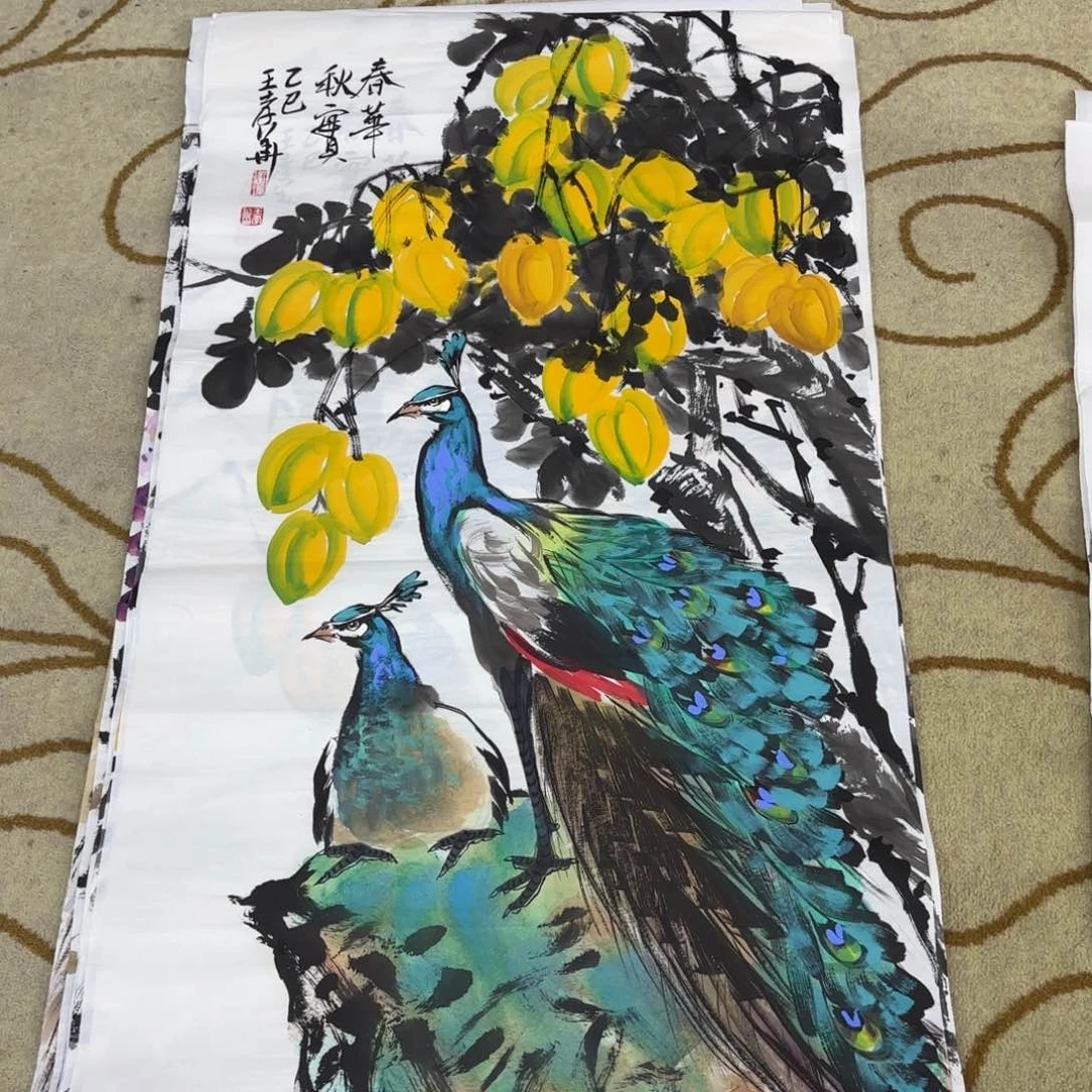 国画王孝华李欣主播