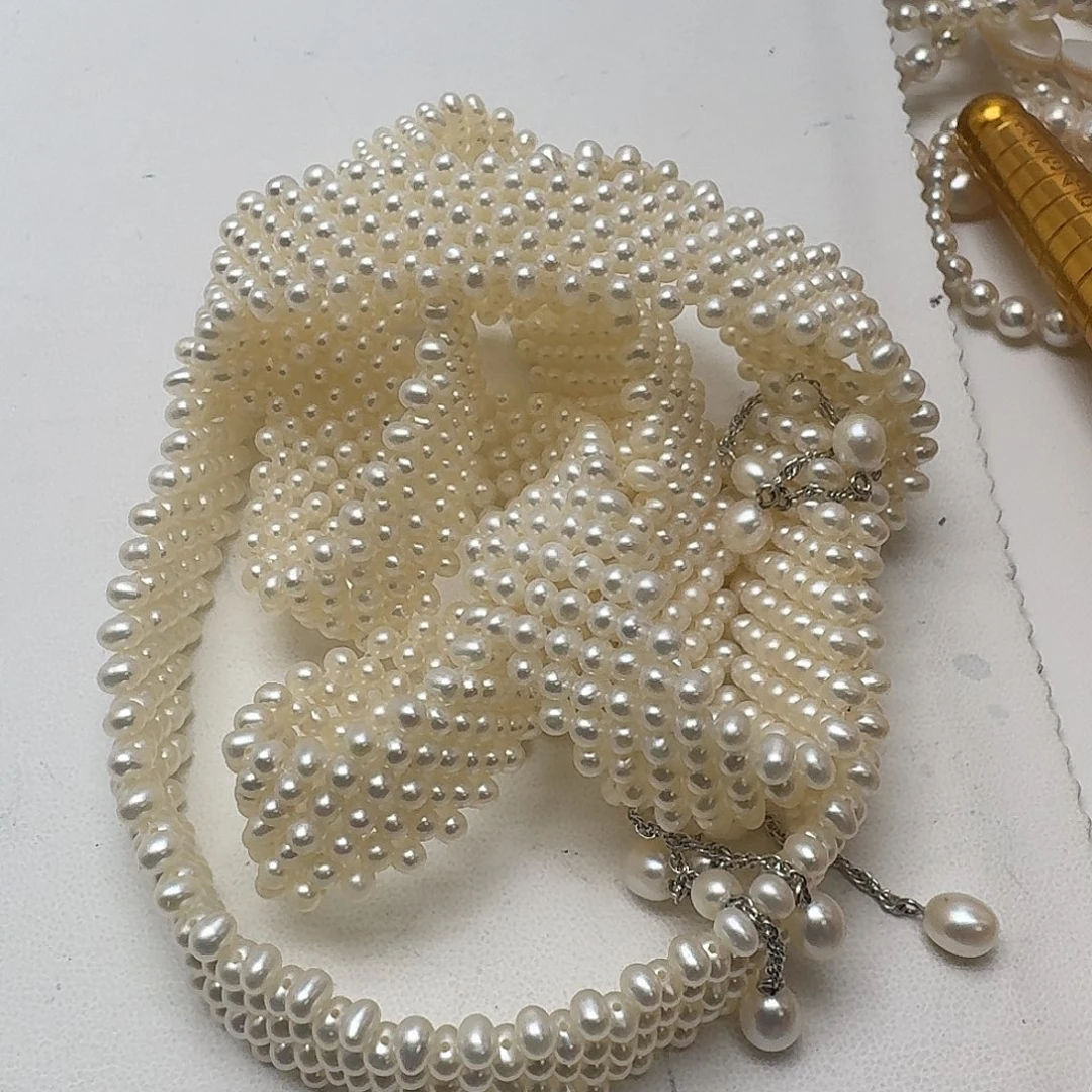 淡水珍珠未镶嵌颈饰