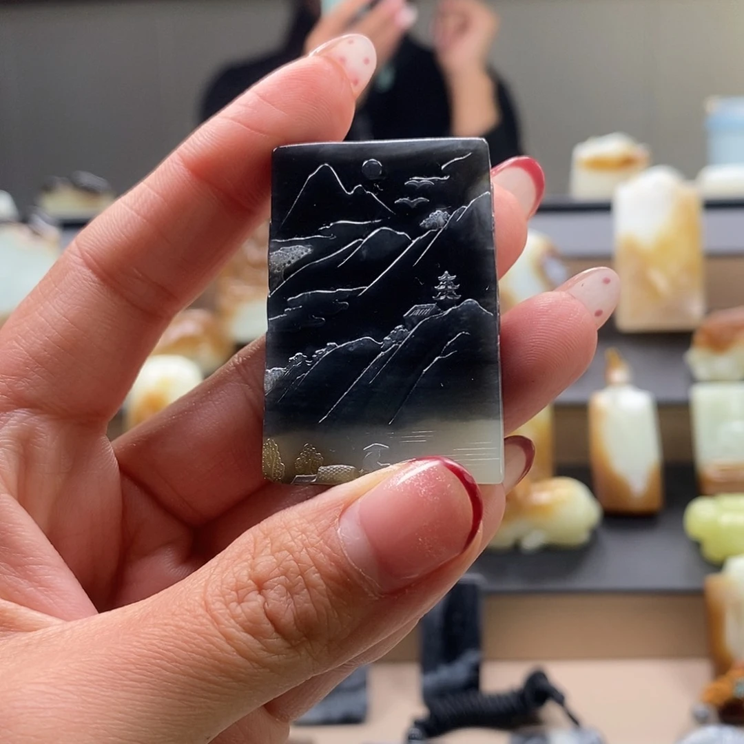 未镶嵌和田玉挂件