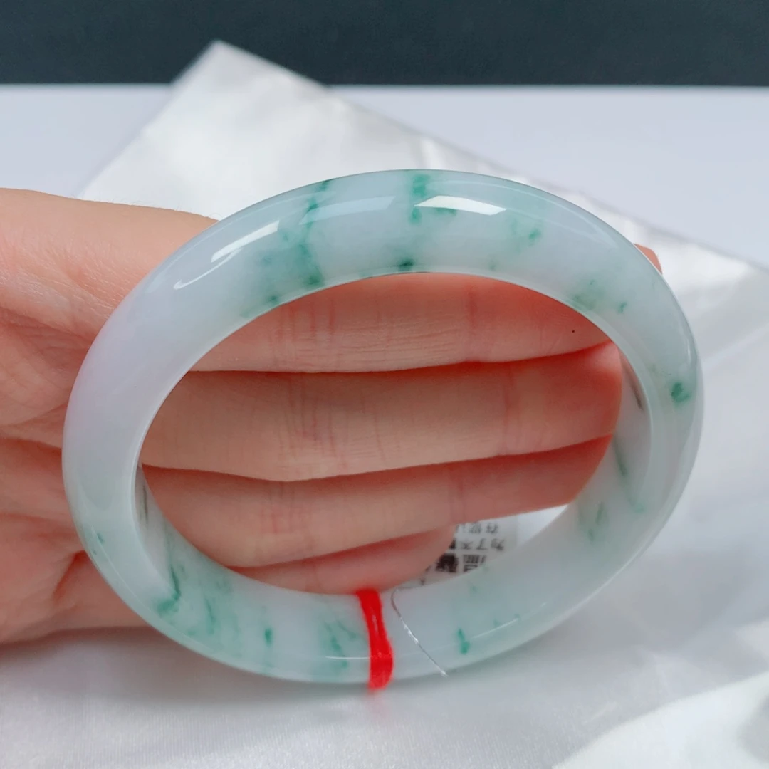 翡翠手镯未镶嵌59.3正圈