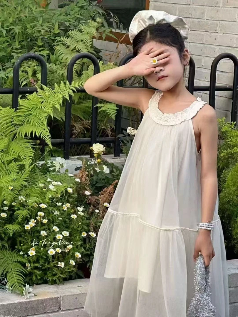 507031  韩版女新款夏款时尚洋气百搭休闲连衣裙